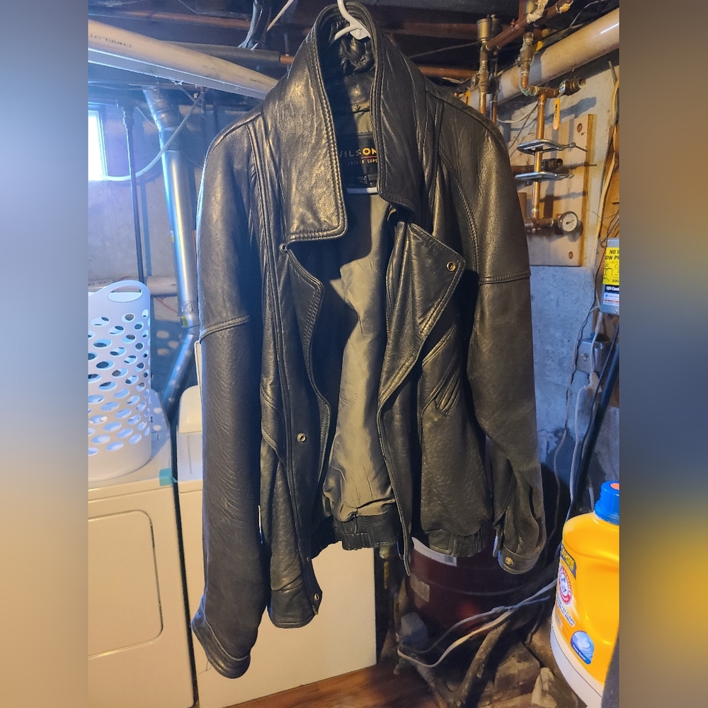Vintage Wilson's leather jacket